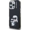 Karl Lagerfeld IML Aquarelle Karl and Choupette Case Aizsargapvalks priekš Apple iPhone 16 Pro