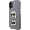 Karl Lagerfeld Grained PU K&CH Heads Case Чехол для Apple iPhone 16