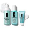 CLINIQUE SET (ANTI BLEMISH SOLUTION  60ML + ANTI BLEMISH SOLUTION CLEANSING FOAM 50ML + ANTI BLEMISH SOLUTION MOISTURIZNG FACIAL TREATMENT 15ML)