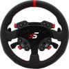 SIMAGIC GT1 Round Steering Wheel with GT Pro Hub(K)| Shifter & Clutch Paddles, Leather,QR70 Included. S207