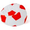 Go Gift Sako bag pouf Ball white-red XL 120 cm