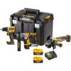 Instrumentu komplekts DeWalt DCK2026P2T-QW (DCD800+DCG405+DCH172); 18 V; 2x5,0 Ah akum.