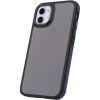 iLike Apple  iPhone 12 / 12 Pro Crystal Black case Blue