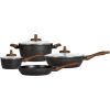 Smile MGK-24 7-piece cookware set with deep frying pan