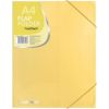 Coolpack flap folder PP, A4, pastel yellow