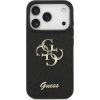 Guess PU Fixed Glitter 4G Metal Logo Case Чехол для Apple iPhone 17 Pro