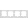 Frame for switch M5 80 quadruple 4-fold SONOFF M5-4C-80-FW (white)