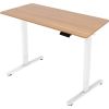 Rakstāmgalds ERGO FIT ar 1 motoru 120x68xH71,5-116cm, ozols/balts