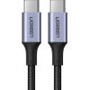 Ugreen   Ugreen US316 70429 USB-C - USB-C PD QC FCP Cable 100W 5A 480Mb/s 2m - Gray