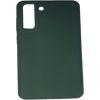 Evelatus Samsung  Galaxy S21 FE Premium Soft Touch Silicone Case Green