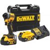 Triecienskrūvgriezis DeWalt DCF850P2T-QW; 18 V; 2x5,0 Ah akum.