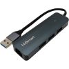 Extradigital Aдаптер USB-A - 3x USB 3.0, RJ45
