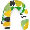 La Bebe™ Nursing La Bebe™ Rich Maternity Pillow Art.49550 Green&yellow circles Pakaviņš (pakavs) mazuļa barošana, gulēšanai, pakaviņš grūtniecēm, 34x104 cm