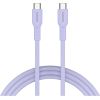 CANYON cable OnWire 60CL C-C 60W COLOR Braided 1m Purple