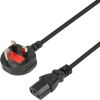 iBOX VDE SCHUKO power cable 1.8m UK plug