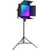 Kit Neewer RGB1200 LED two lamps 60W 2500-8500K + tripods + barndoors