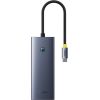 USB C spraudnis - 6 veidu savienotāji ( HDMI 4K@60Hz*1+USB3.1*2+USB-C3.1*1+USB2.0*1+PD*1+RJ45*1 ) UltraJoy BASEUS