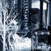 Gaismas aizkars Springos CL0184 300 LED virtene auksti balta gaismas iekštelpām un ārtelpām