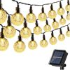 Elight   Garden Decor Solar IP65 LED glass balls (1cm) style bulb string light 11m 50pcs bulbs