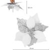 Mākslīgā Betlēmes zvaigzne Springos CA1235 balti-sudraba
