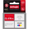 Activejet AC-576NX Canon printer ink, replacement Canon CL-576XL; Supreme; 15 ml; colour: blue, yellow, magenta