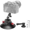 Mount with suction cup 1/4 inch Neewer CA013 for sports cameras (DJI Action, GoPro, Insta360)