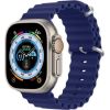 Dux Ducis   Strap Watch Strap 8 / 7 / 6 / 5 / 4 / 3 / 2 / SE (45 / 44 / 42mm) Silicone Band Bracelet Navy Blue