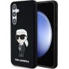 Karl Lagerfeld -  Karl Lagerfeld Silicone Ikonik case for Samsung Galaxy S24 - black