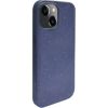iLike Apple  iPhone 13 Silicone plastic case Eco Print Design Blue