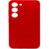 Evelatus Samsung  Galaxy S23 Premium Soft Touch Silicone Case Red
