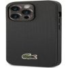 Lacoste Apple  iPhone 14 Pro Max Iconic Petit Pique Logo Case Black