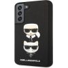 Karl Lagerfeld   Samsung Galaxy S22 Saffiano K&C Heads Case Black
