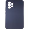 Evelatus Samsung  Galaxy A53 5G Premium Soft Touch Silicone Case Navy Blue