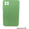 Evelatus Samsung  Galaxy A22 5G Premium Soft Touch Silicone Case Green