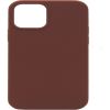 Evelatus Apple  iPhone 12/12 Pro Premium Soft Touch Silicone Case Dark Coffee