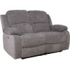 Recliner sofa FELICIA 2-seater with electric mechanism, grey