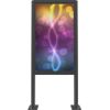 EDBAK Floor stand POK101 55 " Maximum weight (capacity) 80 kg Black