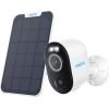 Reolink Wi-Fi Security Camera with Motion Spotlight and Solar Panel, 3W Argus Series B330 Bullet 4 MP Fixed lens IP65 H.265 Micro SD, Max. 128 GB White Video novērošanas kameras