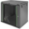 Digitus Wall Mounting Cabinet DN-19 12-U-EC-SW Black