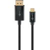 Goobay USB-C to DisplayPort Cable 4K at 60 Hz, 1 m 75704