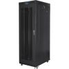 Lanberg Rack cabinet 19" free-standing 37U/800x1000 (flat pack) with glass door lCD V2 FF01-8037-23BL Black