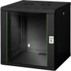 Digitus Wall Mounting Cabinet Unique Series DN-19 12U-6/6-SW Black 60 x 60 cm