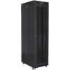 Lanberg Rack cabinet 19" free-standing 47U/800x1000 (flat pack) with mesh door, LCD FF01-8047-23BL Black