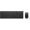 Lenovo Essential Wireless Combo Keyboard and Mouse Gen2 Keyboard and Mouse Set 2.4 GHz Lithuanian Black Клавиатуры
