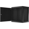 Lanberg Rack cabinet 19" wall-mount 12U/600x450 for self-assembly with metal door (flat pack) WF01-6412-00B Black Серверы и компоненты серверов