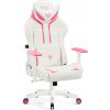 Diablo Chairs Fotel Gamingowy Diablo X-RAY 2.0 Small Size, biało-różowy