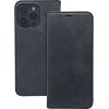iLike Samsung  Galaxy S25 Smart Suede Book Case Black