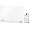 Smart wi-fi glass convection heater Sencor, white