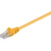 Goobay CAT 5e patch cable, U/UTP 95556 Yellow