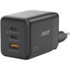 Acer GaN charger, 2x USB-C + 1x USB-A ports